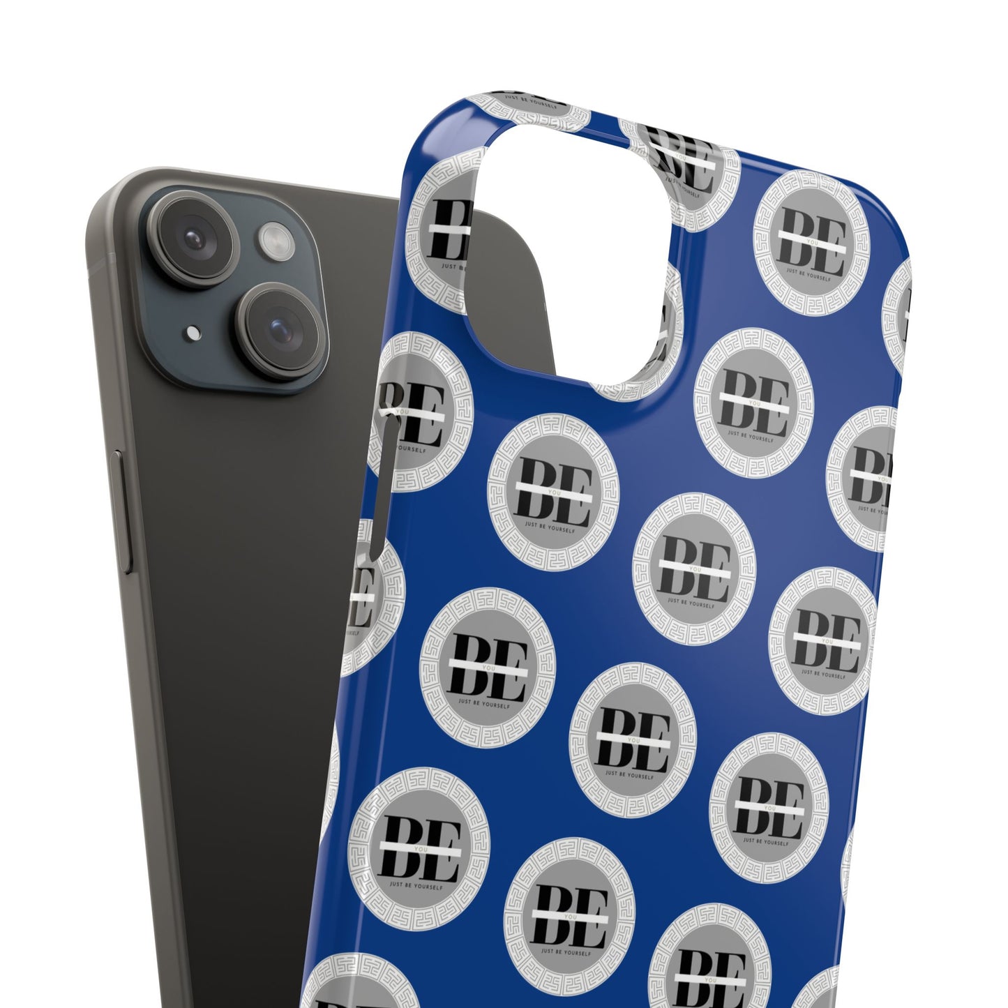 The B - U Shop Slim Cases (Exclusive Blue Full Printed Design)