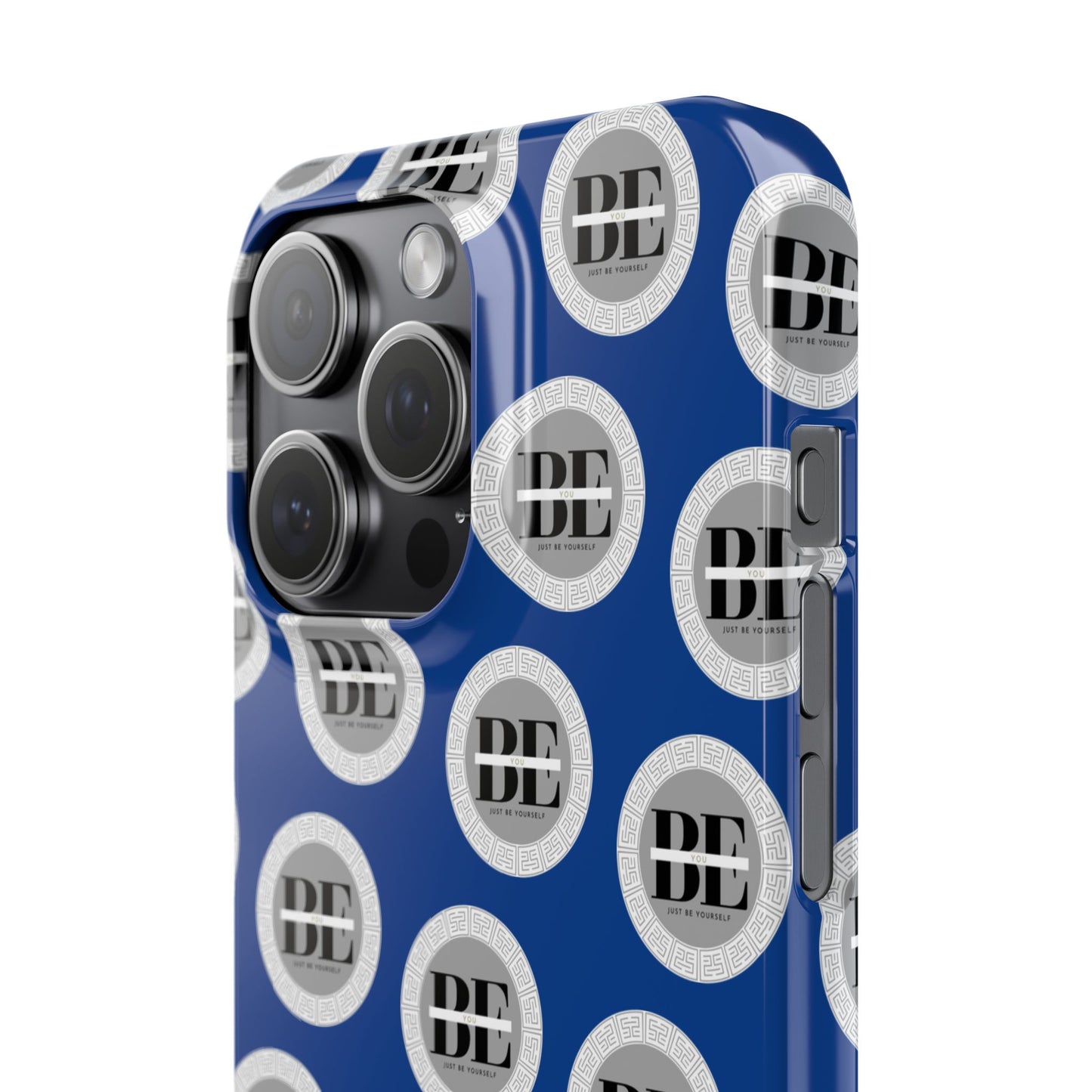 The B - U Shop Slim Cases (Exclusive Blue Full Printed Design)