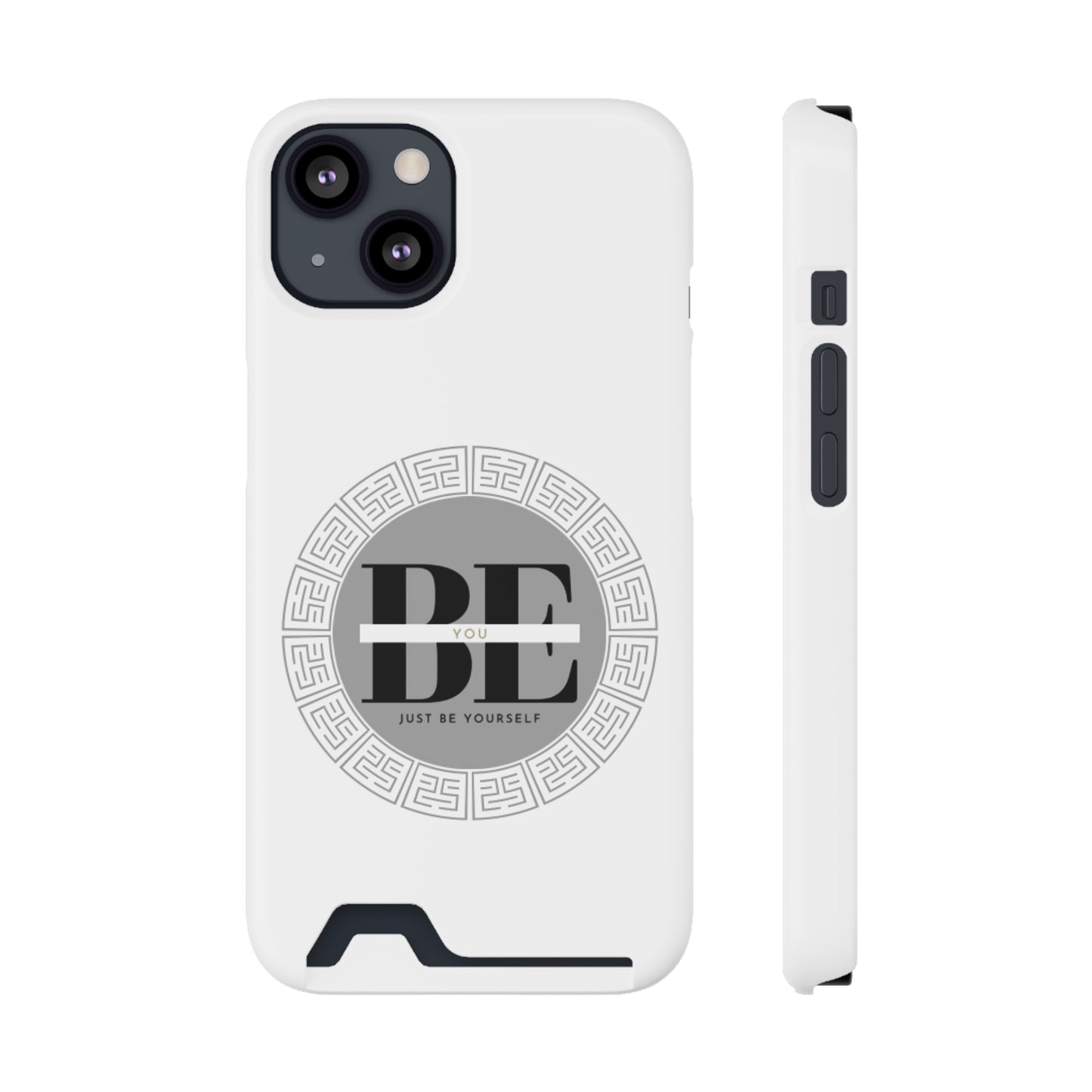 The B - U Shop Phone Case With Card Holder