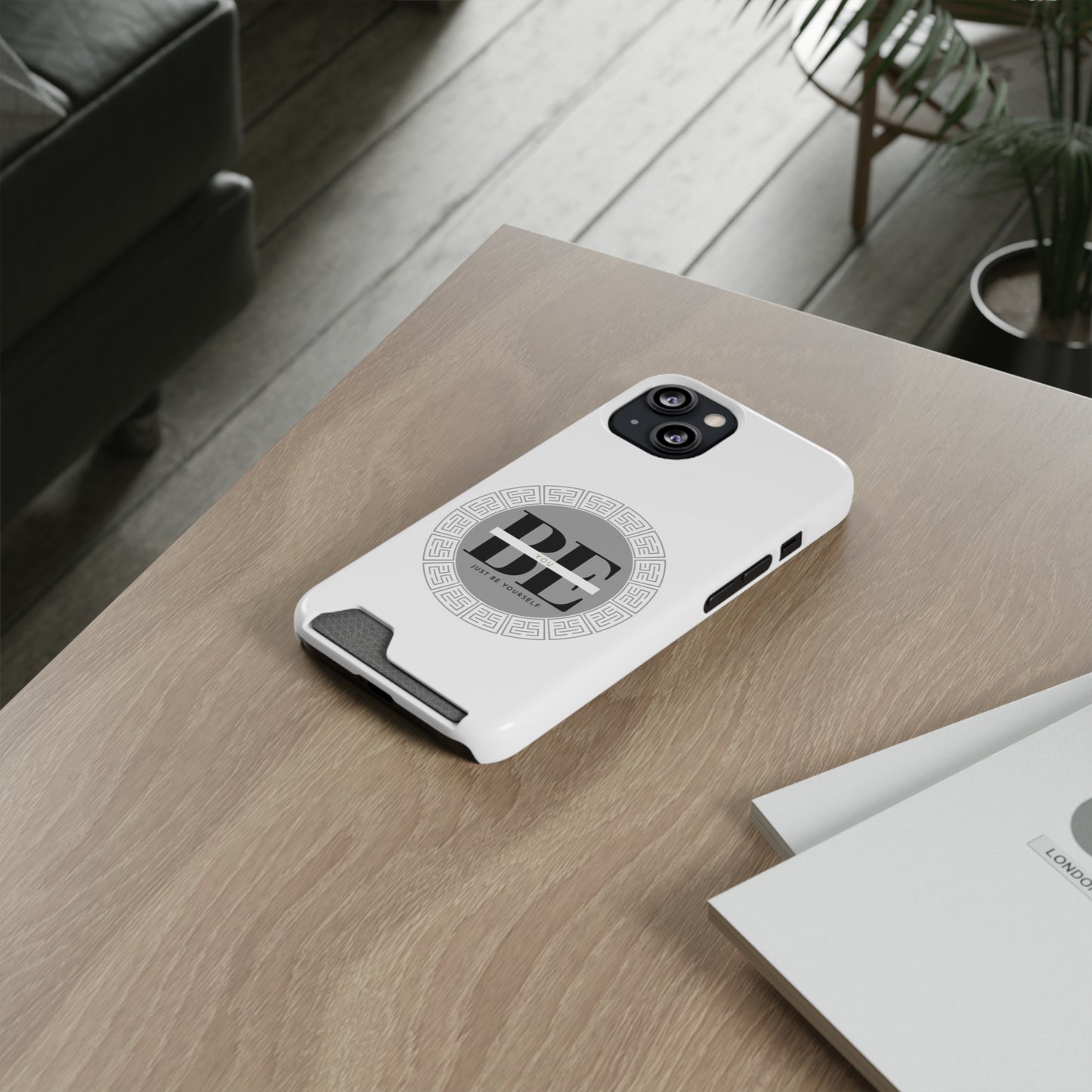 The B - U Shop Phone Case With Card Holder