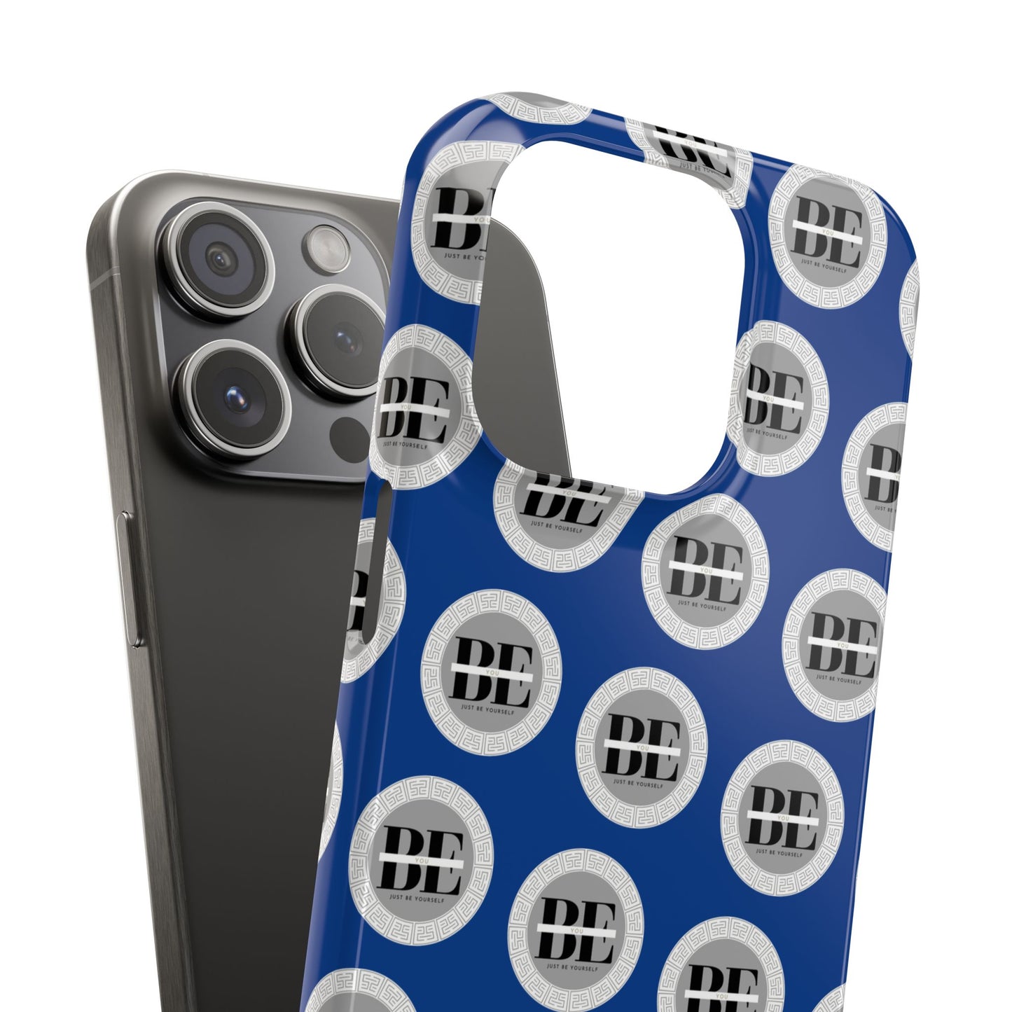 The B - U Shop Slim Cases (Exclusive Blue Full Printed Design)