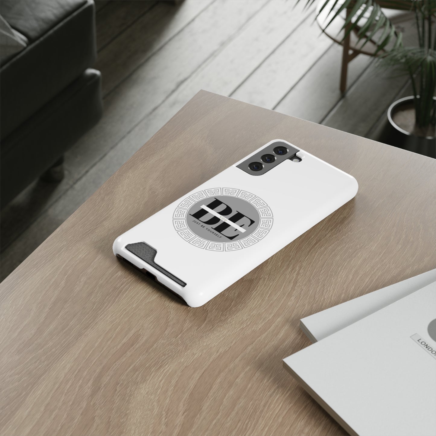 The B - U Shop Phone Case With Card Holder