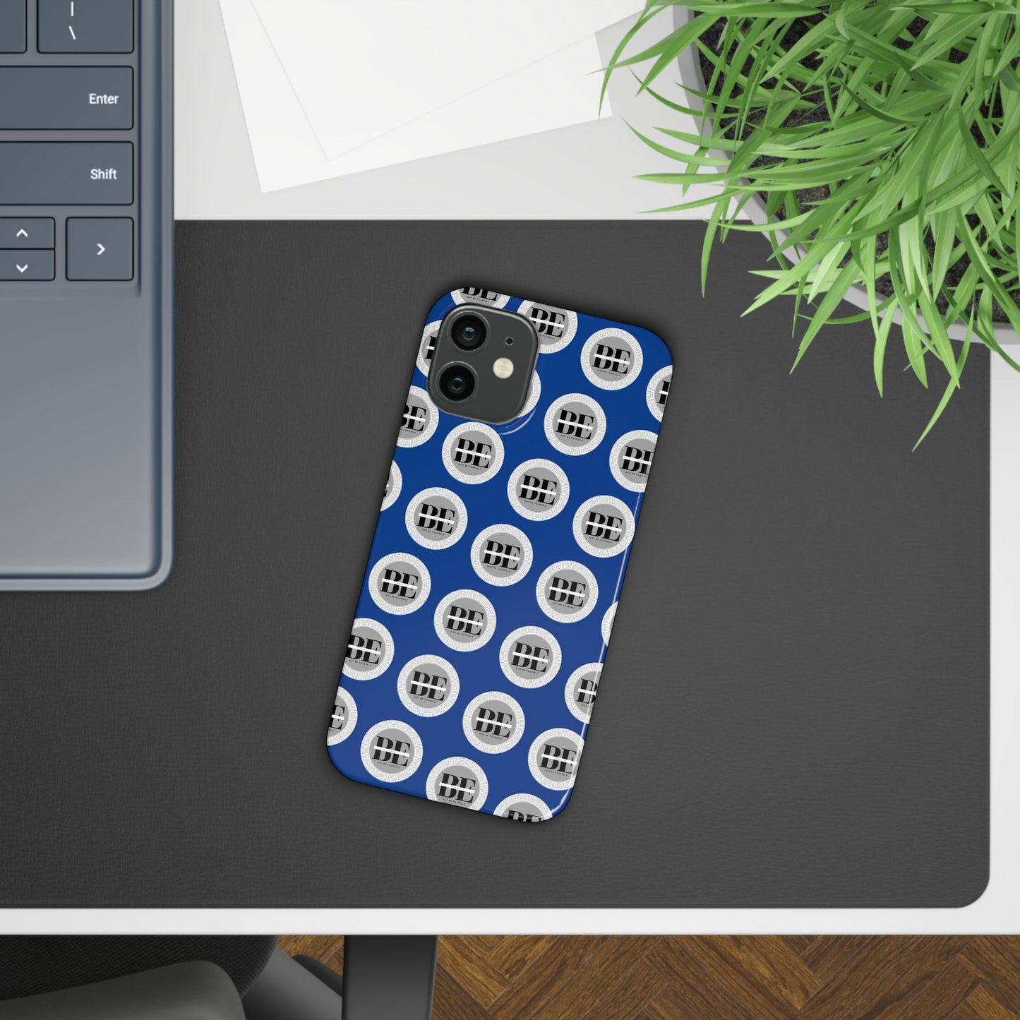 The B - U Shop Slim Cases (Exclusive Blue Full Printed Design)