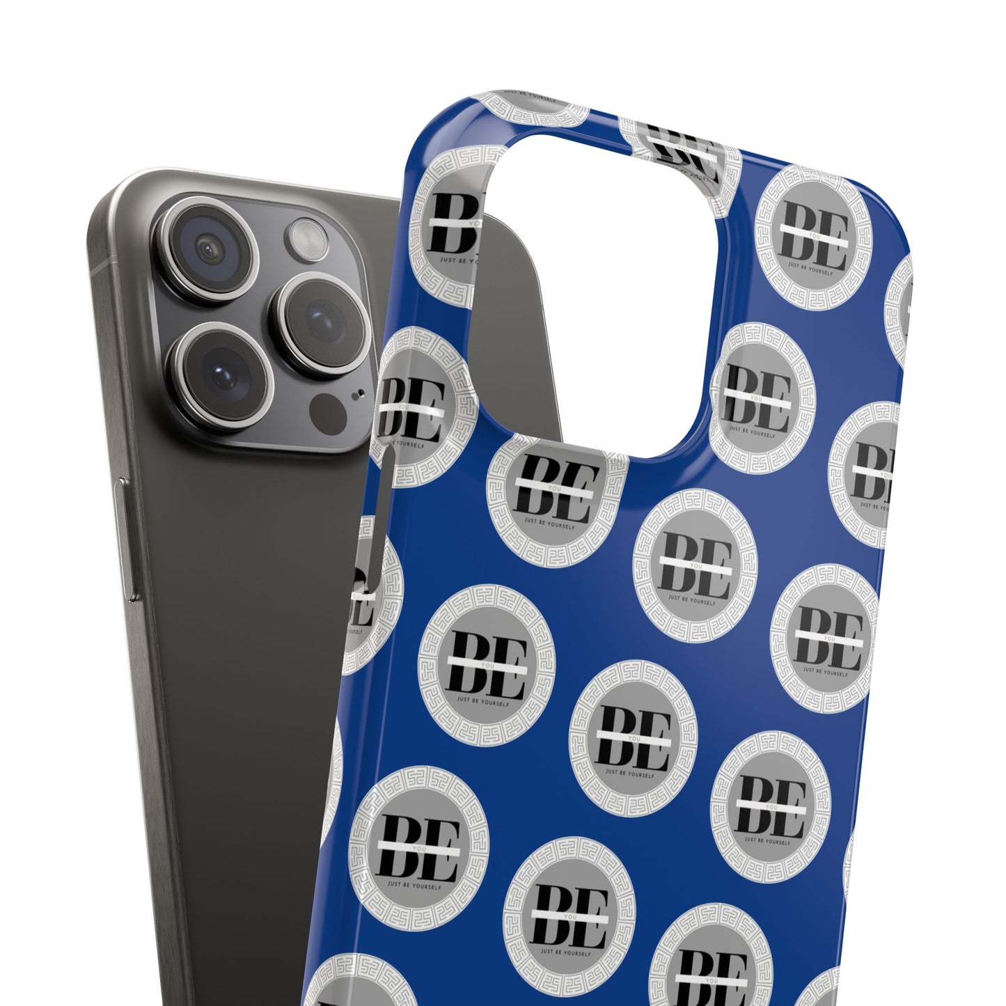 The B - U Shop Slim Cases (Exclusive Blue Full Printed Design)