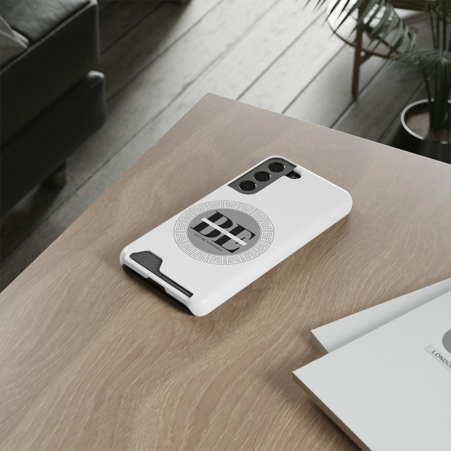 The B - U Shop Phone Case With Card Holder