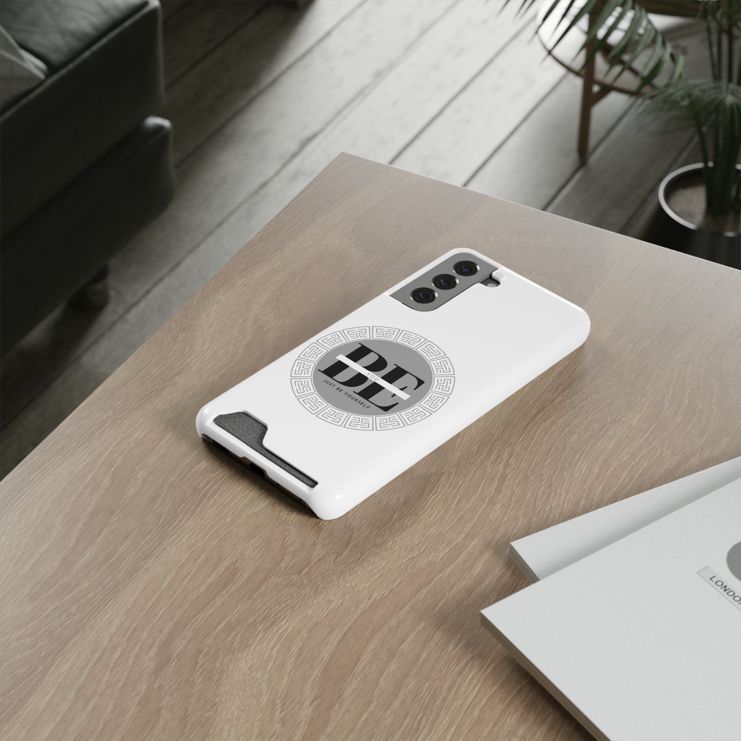 The B - U Shop Phone Case With Card Holder