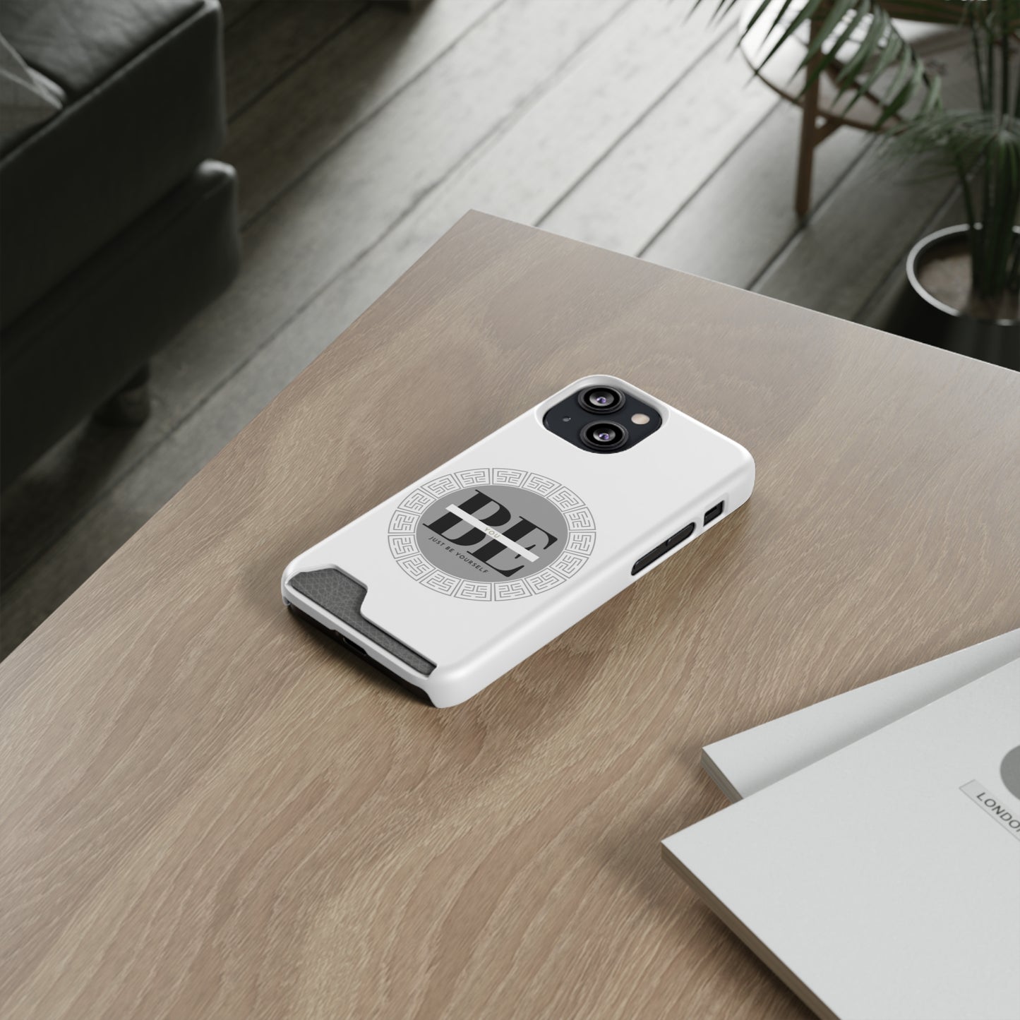 The B - U Shop Phone Case With Card Holder