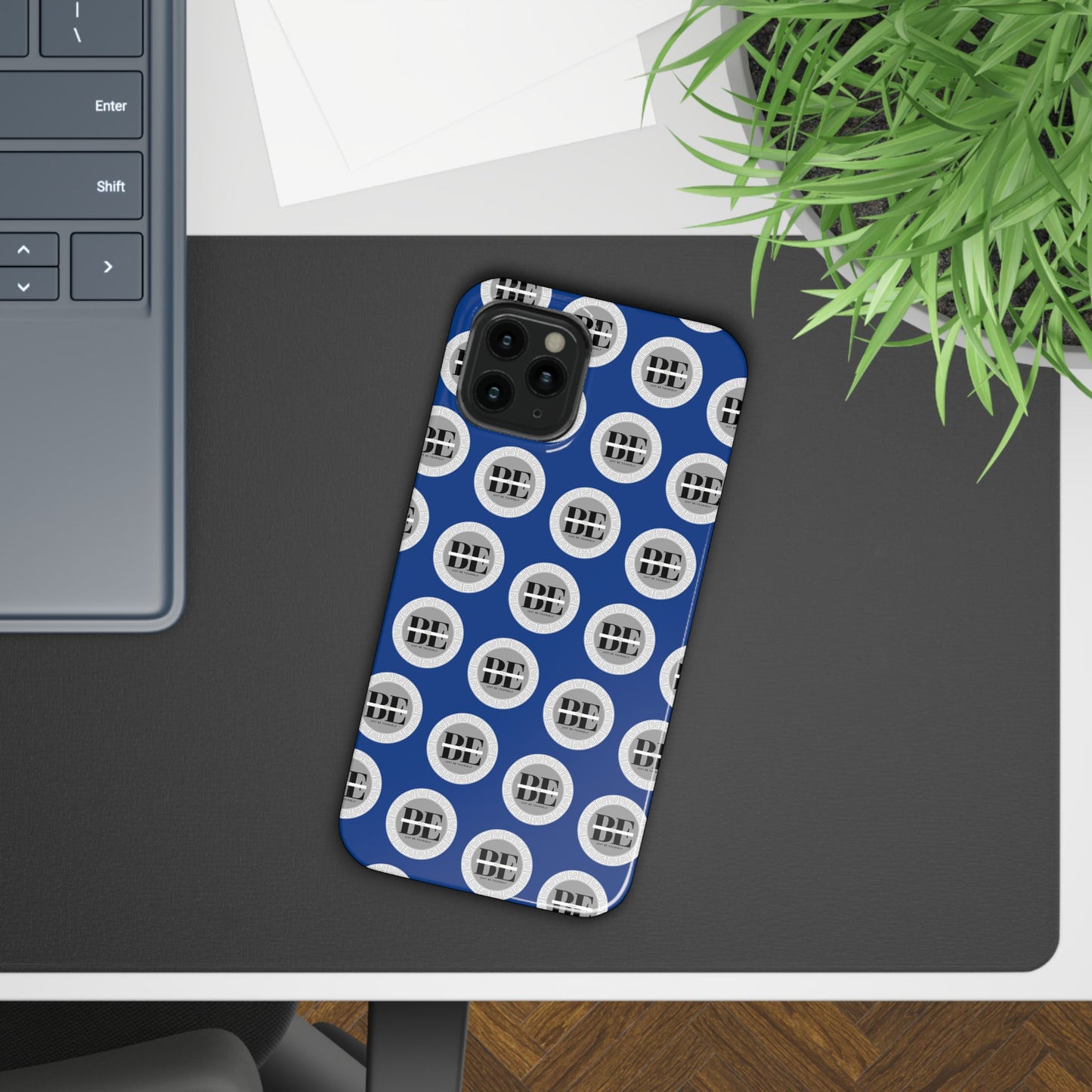 The B - U Shop Slim Cases (Exclusive Blue Full Printed Design)