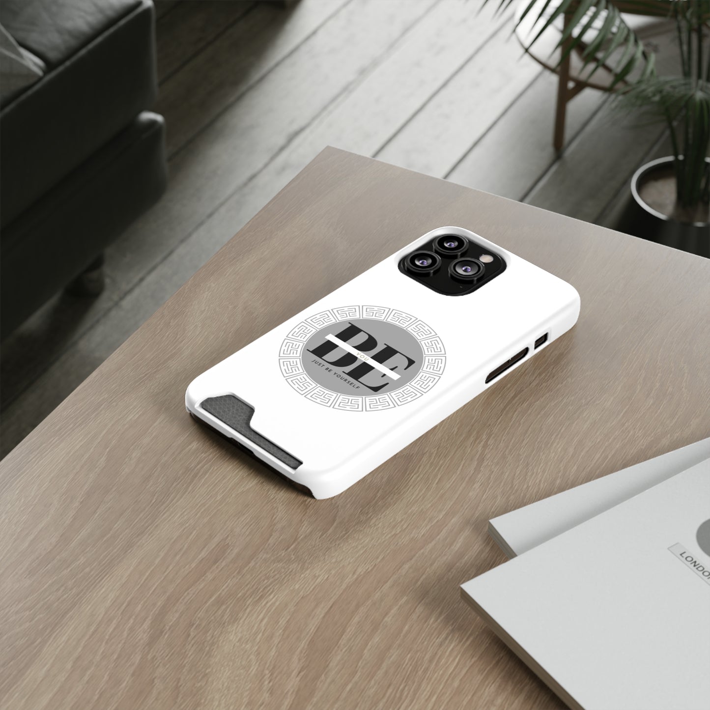The B - U Shop Phone Case With Card Holder