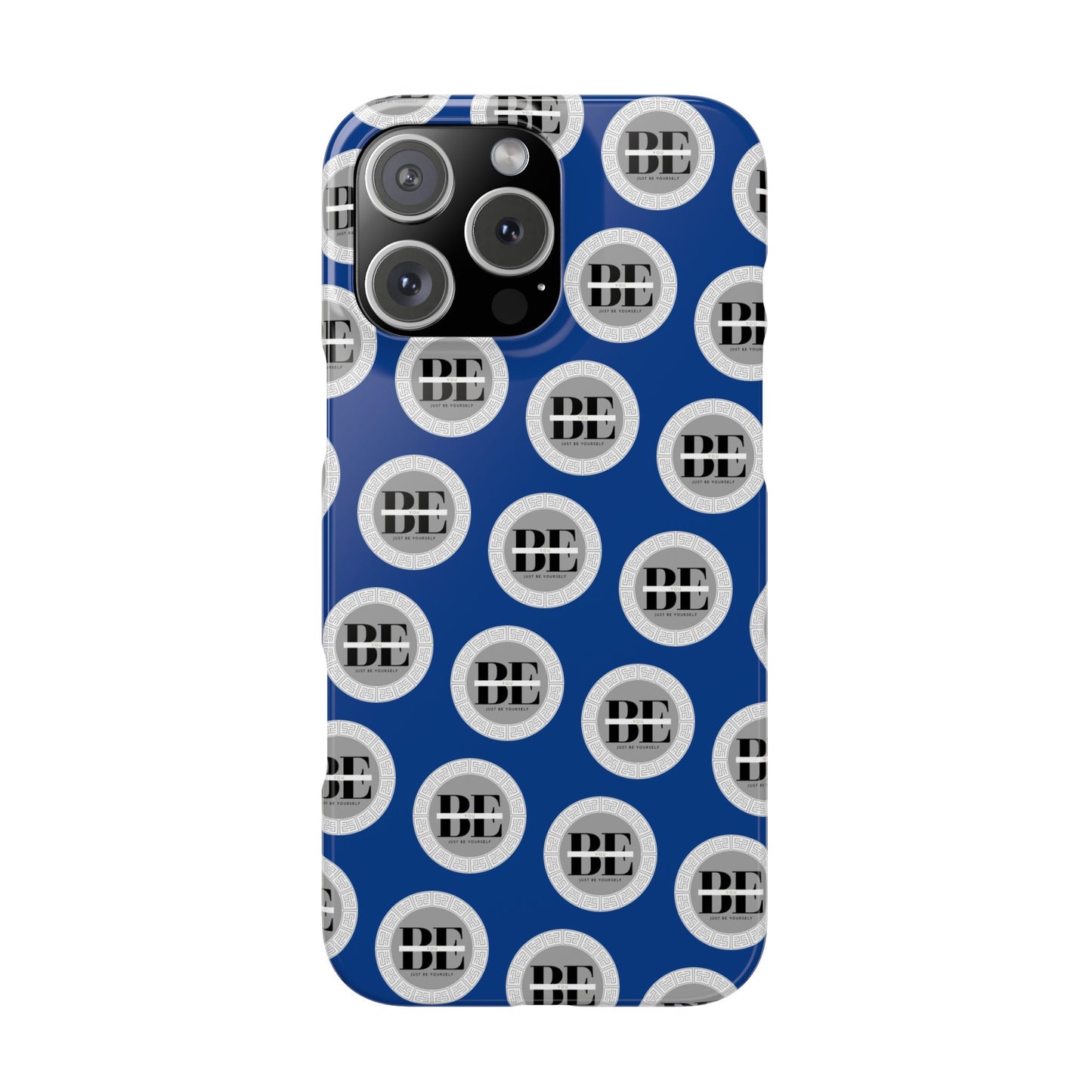 The B - U Shop Slim Cases (Exclusive Blue Full Printed Design)
