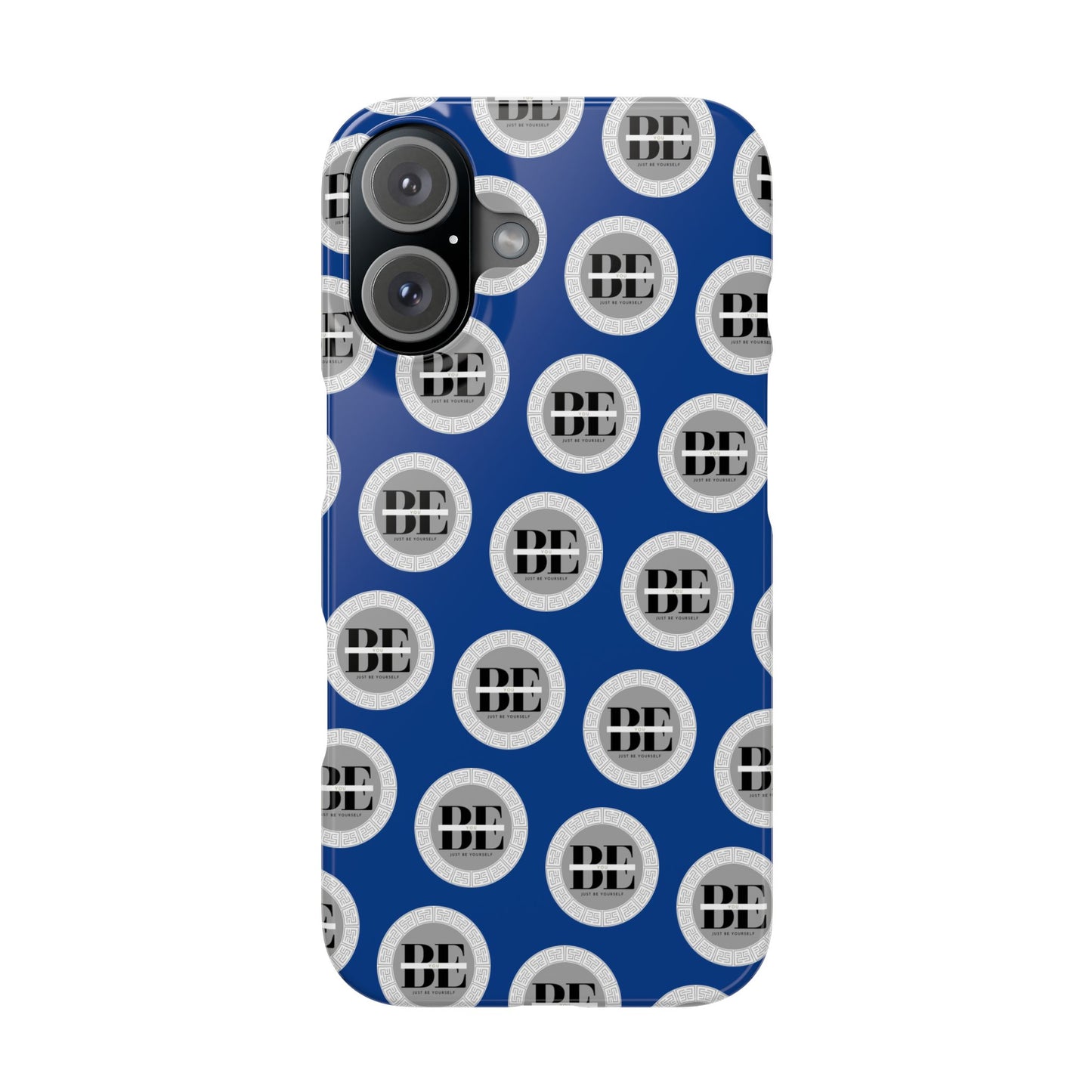 The B - U Shop Slim Cases (Exclusive Blue Full Printed Design)