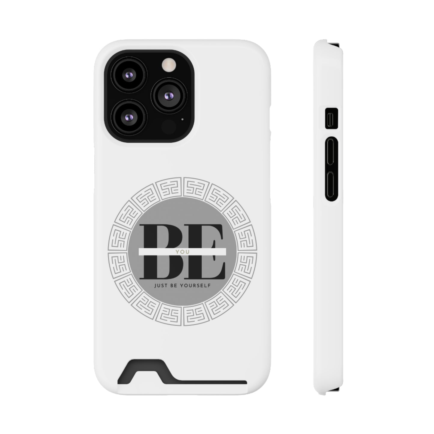 The B - U Shop Phone Case With Card Holder