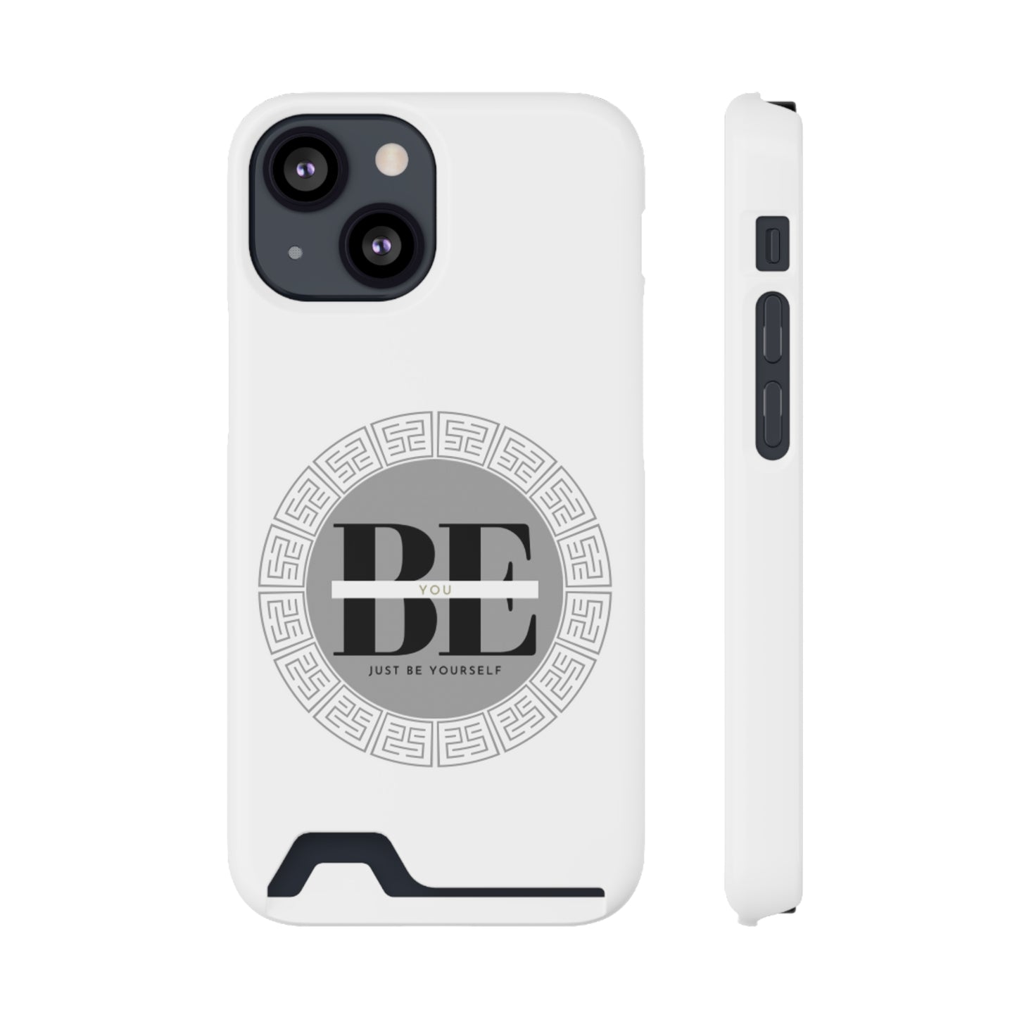 The B - U Shop Phone Case With Card Holder