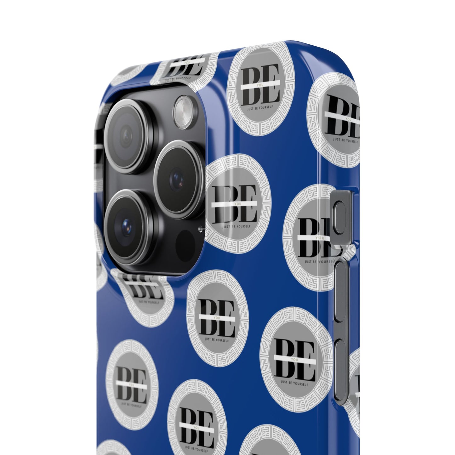 The B - U Shop Slim Cases (Exclusive Blue Full Printed Design)