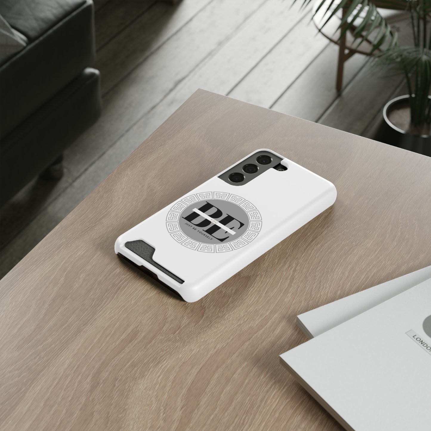 The B - U Shop Phone Case With Card Holder