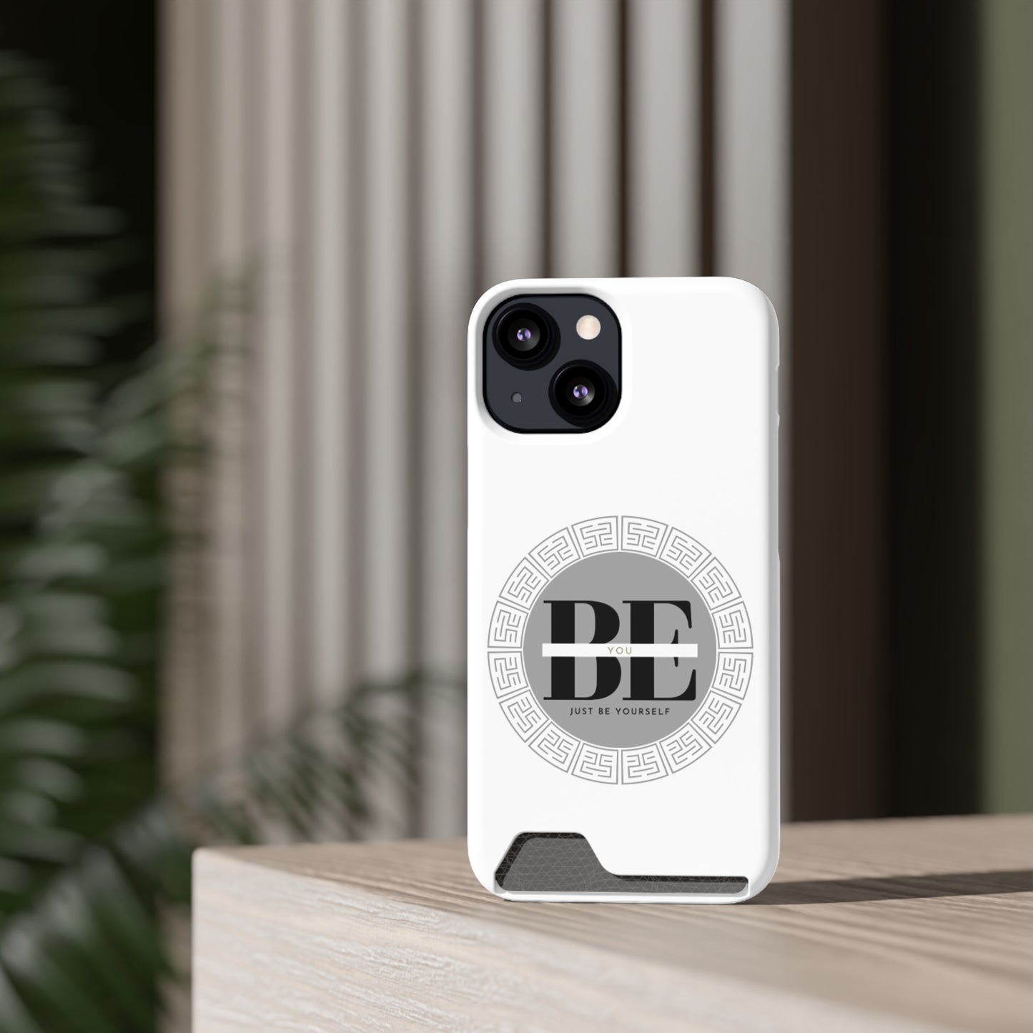 The B - U Shop Phone Case With Card Holder