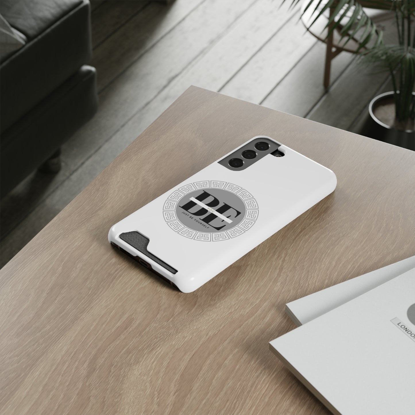 The B - U Shop Phone Case With Card Holder