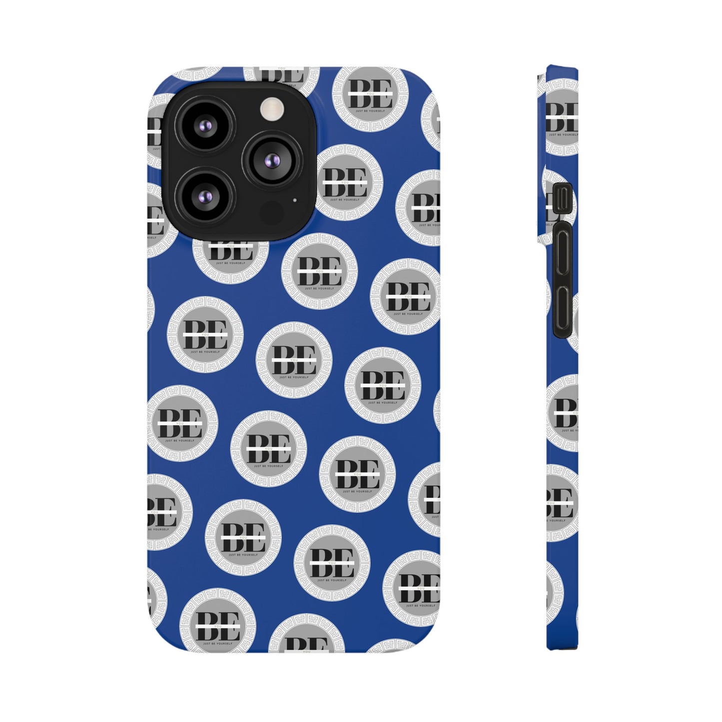 The B - U Shop Slim Cases (Exclusive Blue Full Printed Design)