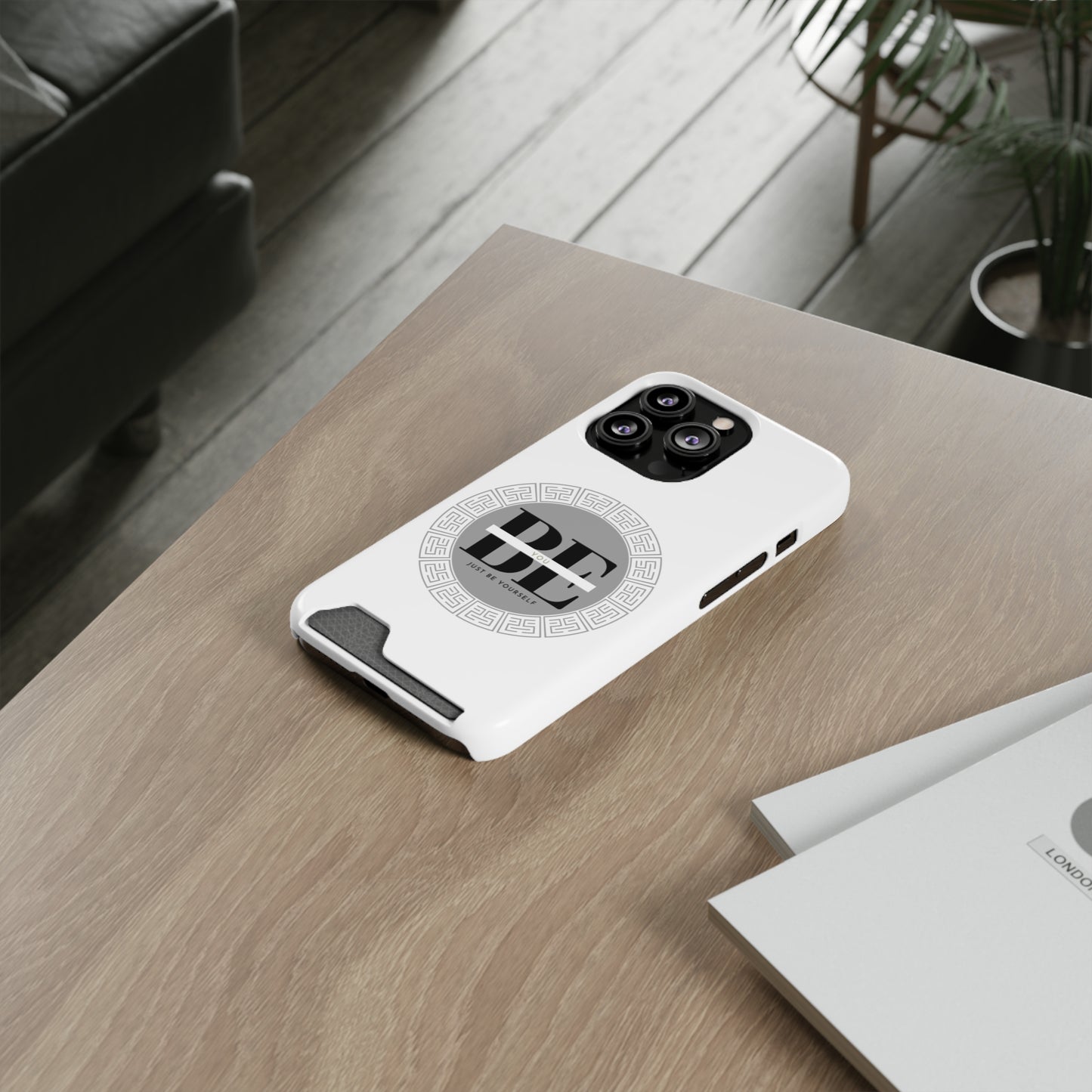 The B - U Shop Phone Case With Card Holder