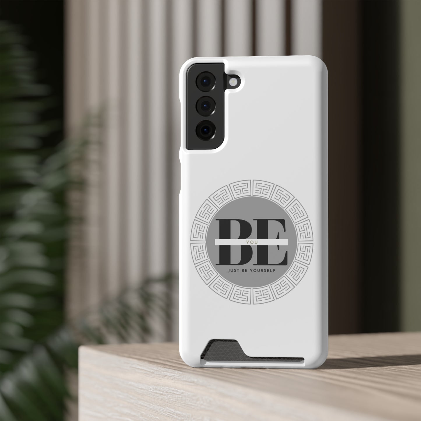 The B - U Shop Phone Case With Card Holder