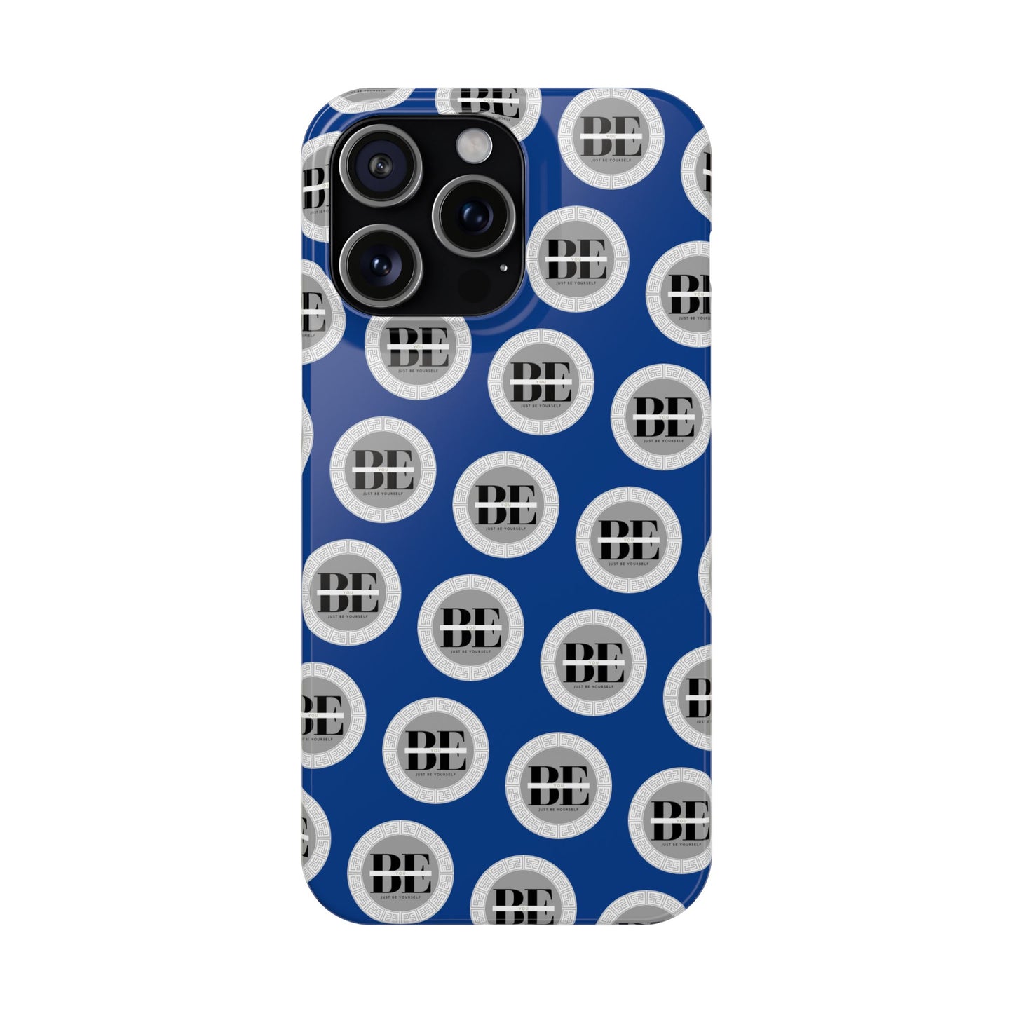 The B - U Shop Slim Cases (Exclusive Blue Full Printed Design)