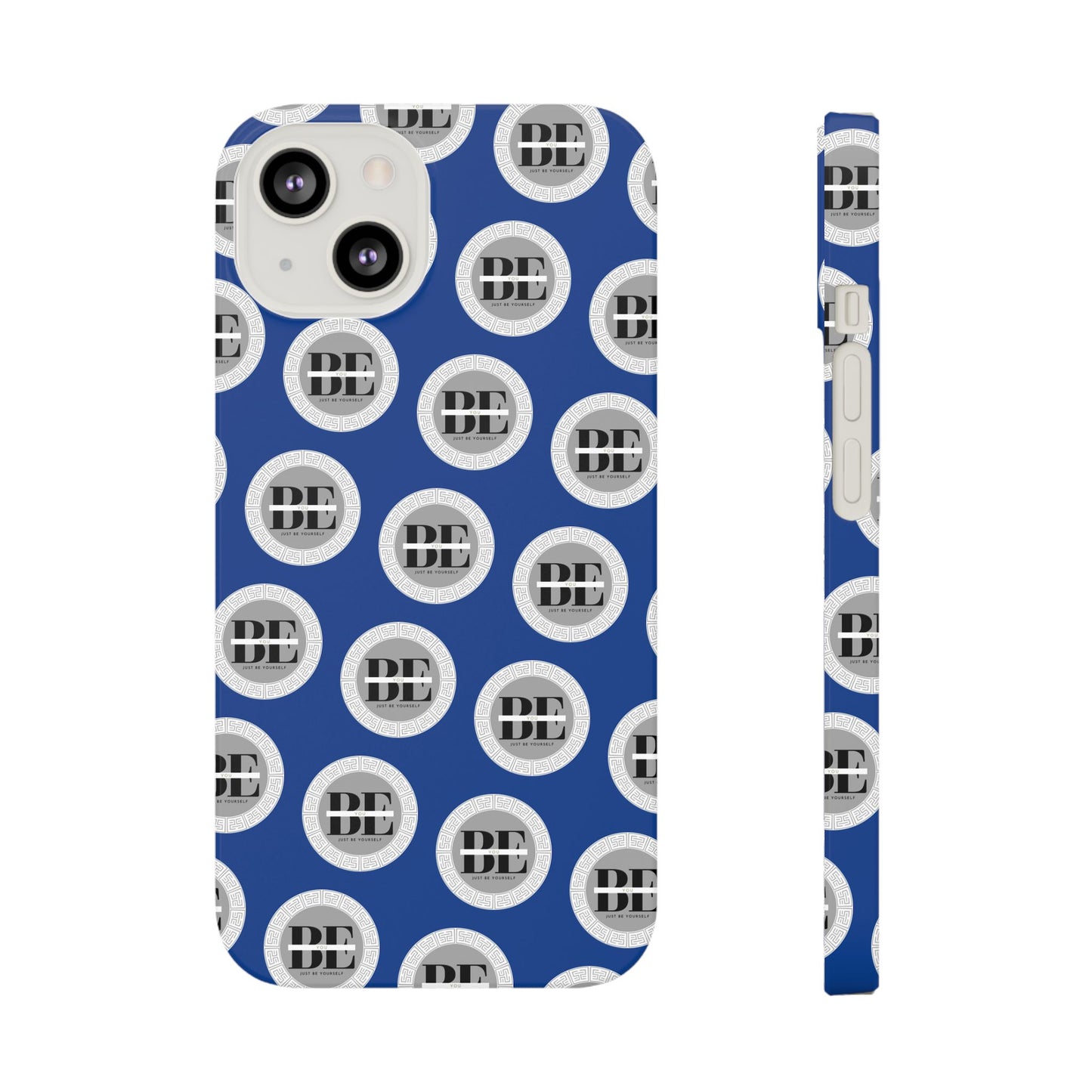 The B - U Shop Slim Cases (Exclusive Blue Full Printed Design)