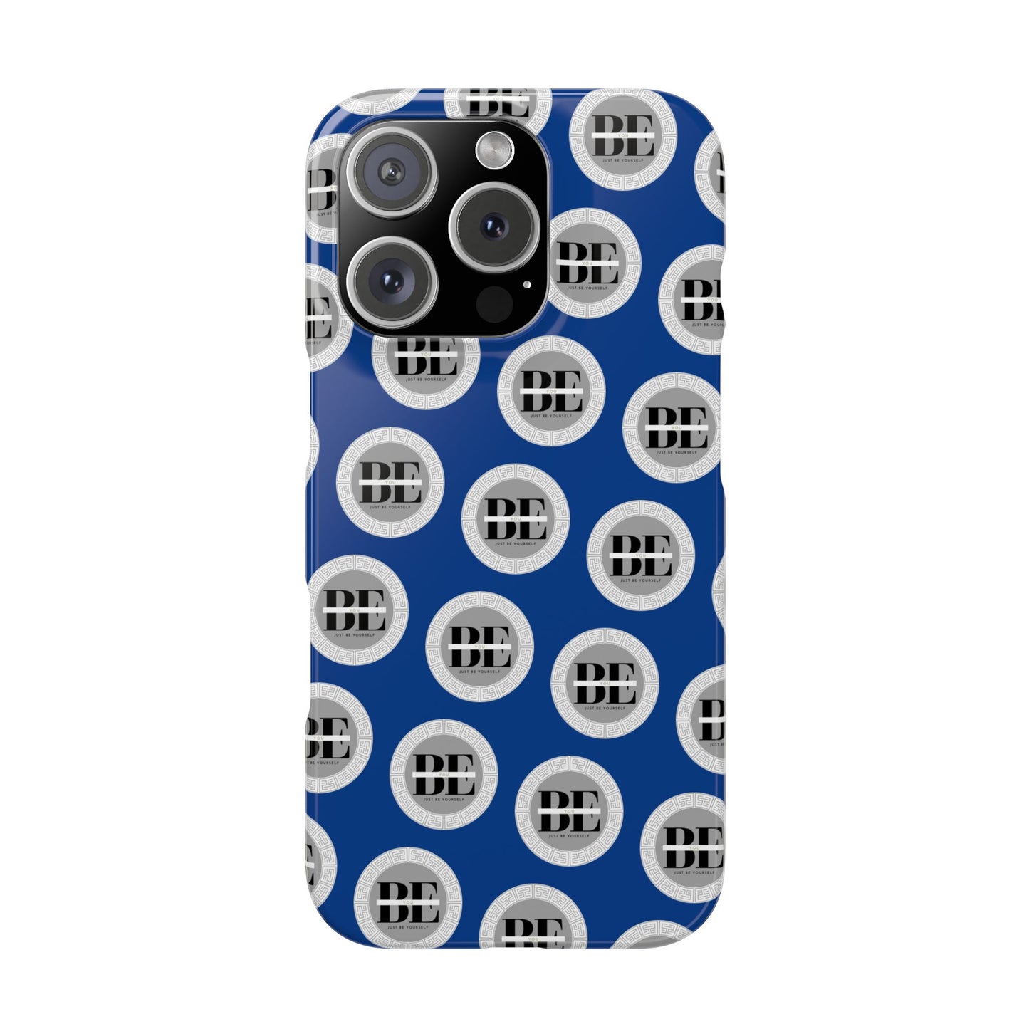 The B - U Shop Slim Cases (Exclusive Blue Full Printed Design)