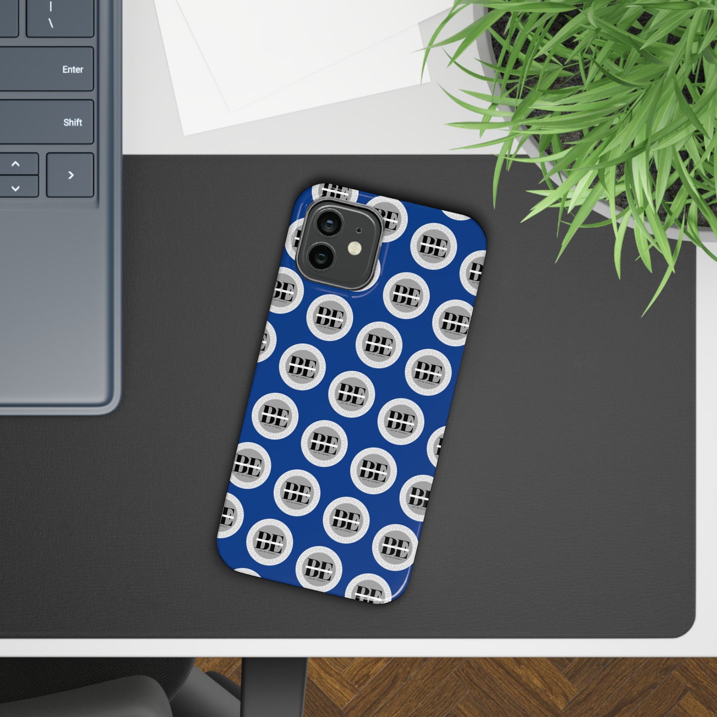 The B - U Shop Slim Cases (Exclusive Blue Full Printed Design)