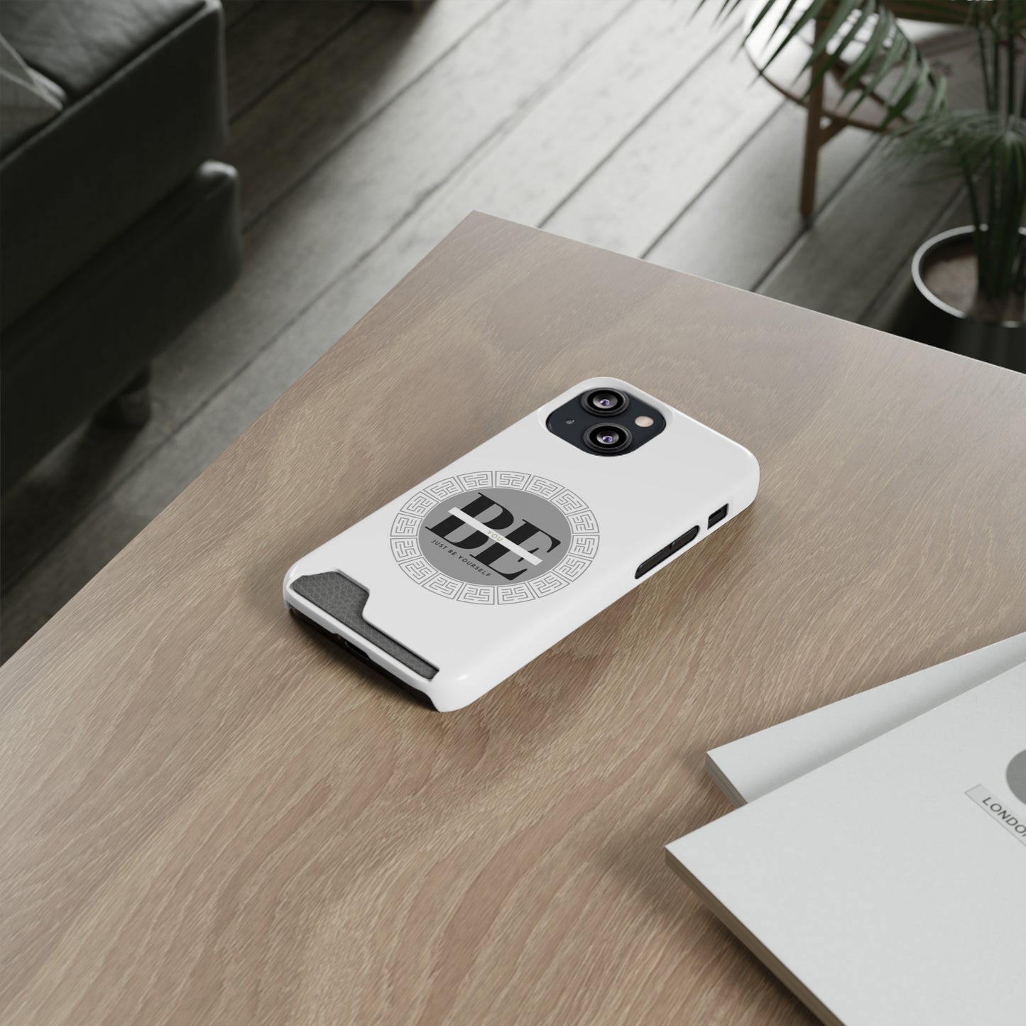 The B - U Shop Phone Case With Card Holder
