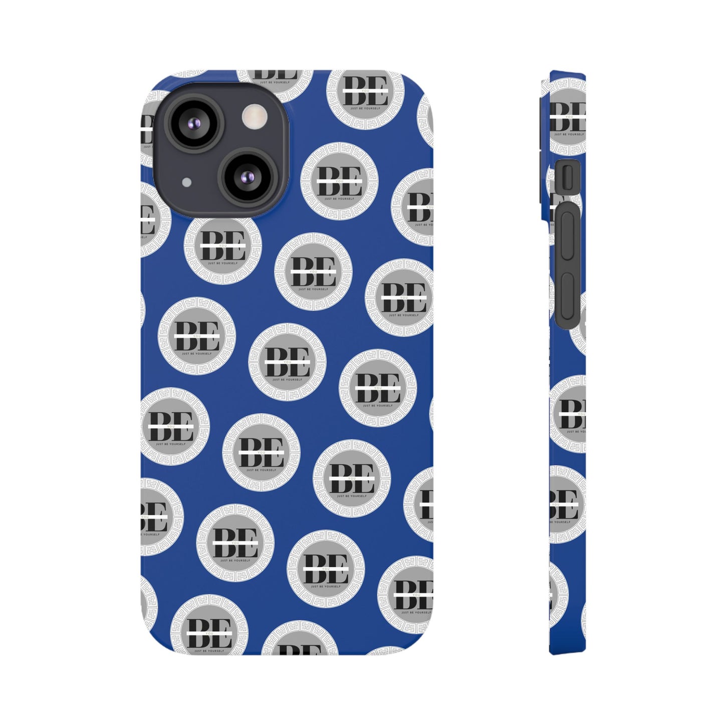 The B - U Shop Slim Cases (Exclusive Blue Full Printed Design)