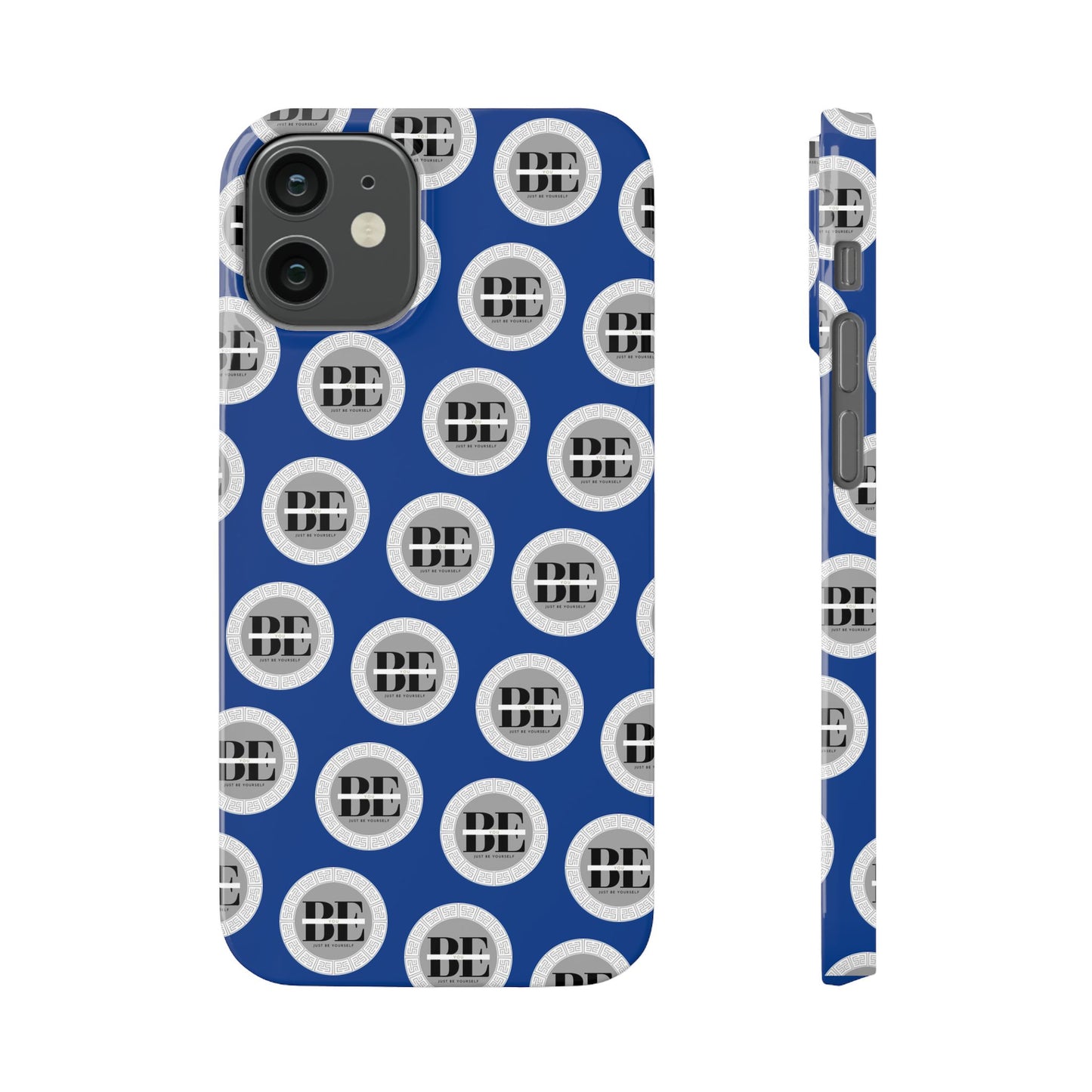 The B - U Shop Slim Cases (Exclusive Blue Full Printed Design)