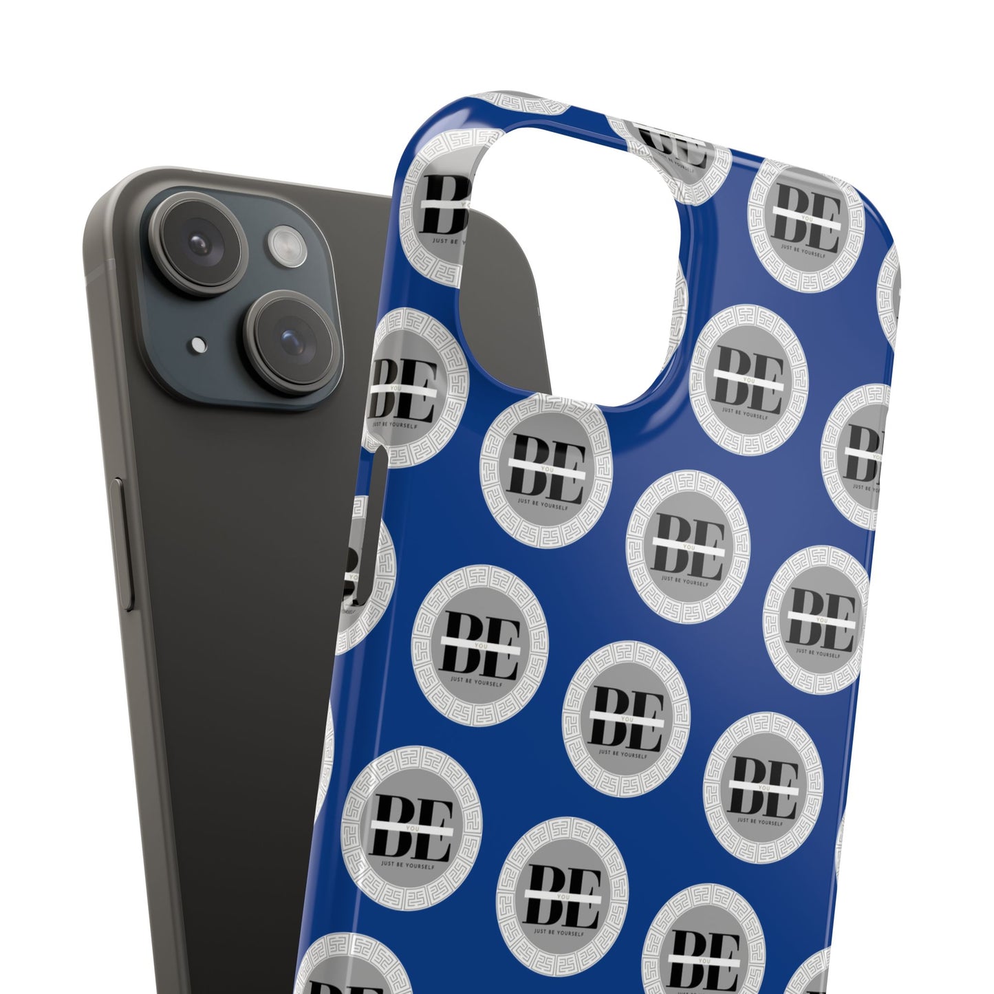 The B - U Shop Slim Cases (Exclusive Blue Full Printed Design)