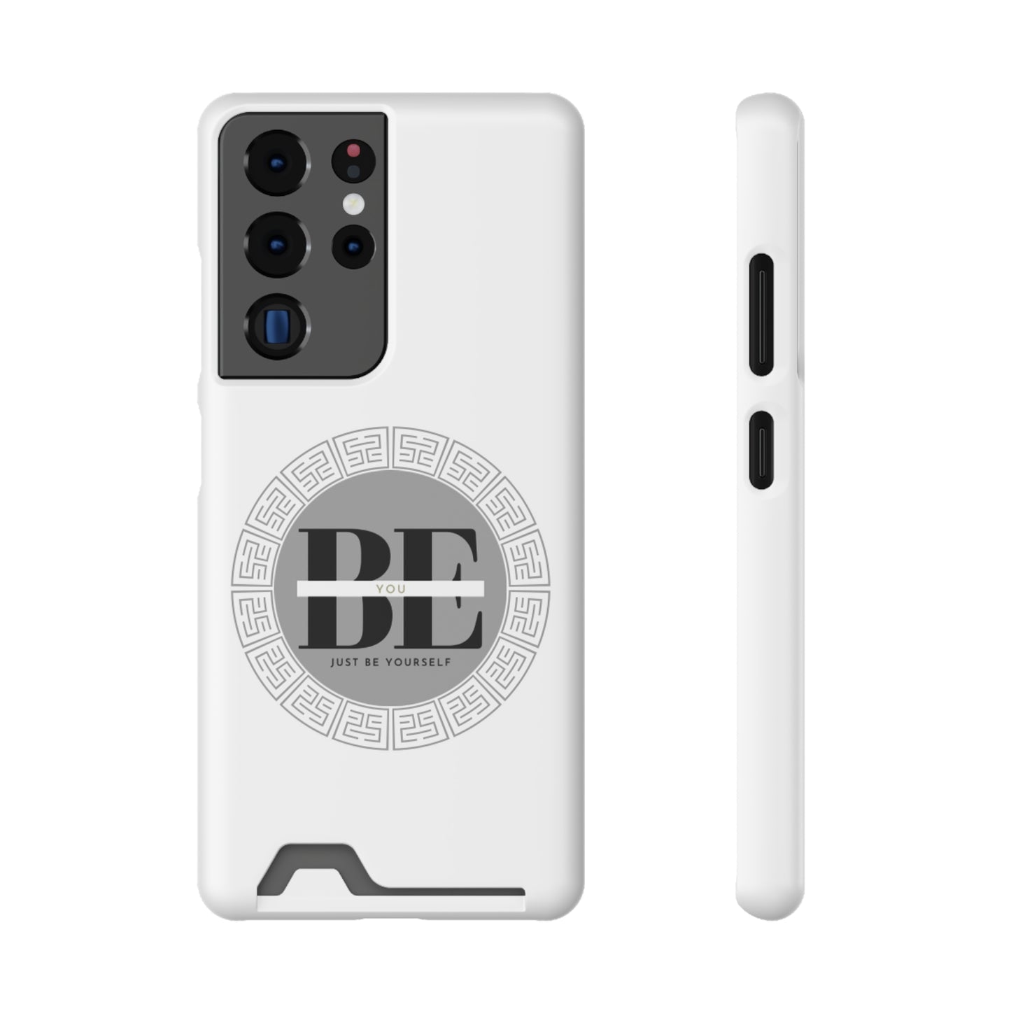 The B - U Shop Phone Case With Card Holder